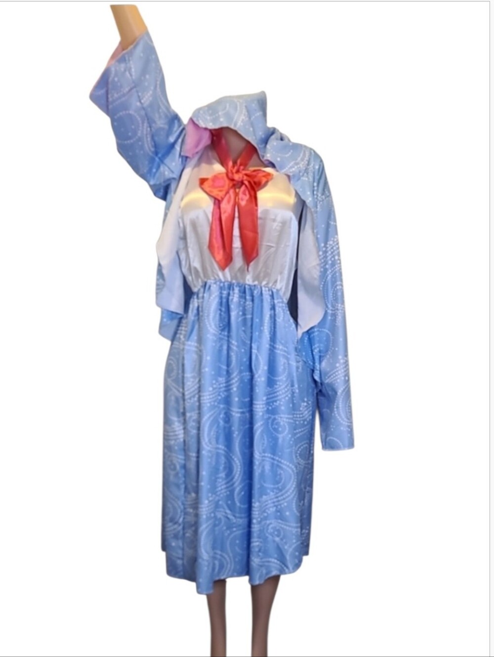 Halloween Disney Fairy Godmother 3 Pc Cosplay Costume XL